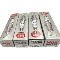 NGK Iridium Spark Plugs SILFER8C7ES 4 Pack