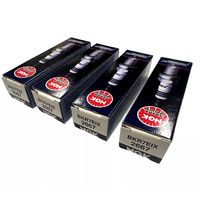 NGK Iridium Spark Plugs BKR7EIX 4 Pack